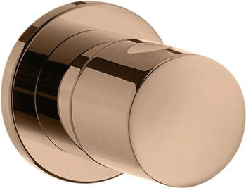 Hansgrohe Uno Absperrventil Unterputz Polished Red Gold (38976300)