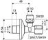 Schell Comfort Eckregulierventil 1/2