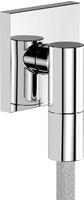 Hansgrohe Wandanschluss FixFit Fine E mit R&uuml;ckflussverhinderer chrom