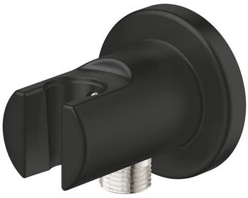 GROHE Vitalio Universal Wandanschlussbogen mit Brausehalter mattschwarz 1/2" (269622431)