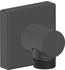 Duravit Universal Wandanschlussbogen quadratisch schwarz matt (UV0630011046)
