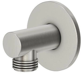 Steinberg Serie 100 Brauseanschlussbogen G1/2, Brushed Nickel (1001660BN)