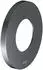 KEUCO IXMO Wandrosette rund 105mm, Messing schwarzchrom gebürstet (59556130091)