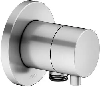 KEUCO IXMO Comfort 2-Wege Umstellventil UP, Schlauchanschluss, rund, Edelstahl-Finish (59556061101)