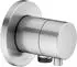 KEUCO IXMO Comfort 2-Wege Umstellventil UP, Schlauchanschluss, rund, Edelstahl-Finish (59556061101)