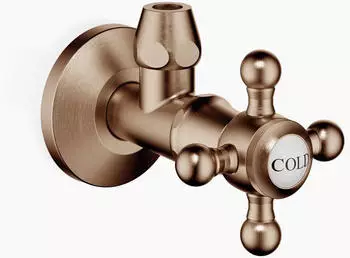 Dornbracht MADISON Eckventil kalt 1/2" Bronze geb&uuml;rstet (22900360-42)