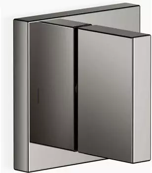 Dornbracht MEM UP-Zweiwege-Umsteller eckige Rosette 60x60mm Dark Chrome (36200782-19)