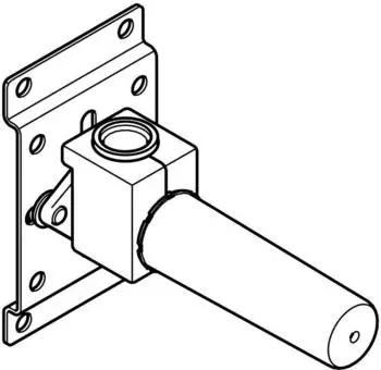 Dornbracht UP-Wandwinkel 1/2" IG x 1/2" IG mit Manschette schallged&auml;mmt (3508597090)
