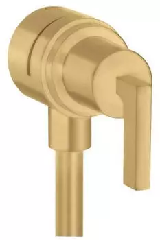 Hansgrohe AXOR Citterio Fixfit Stop Absperrventil mit Hebelgriffen, Brushed Gold Optic (39882250)