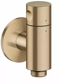 Hansgrohe AXOR One Wandanschluss Stop mit Absperrventil, Brushed Bronze (48781140)