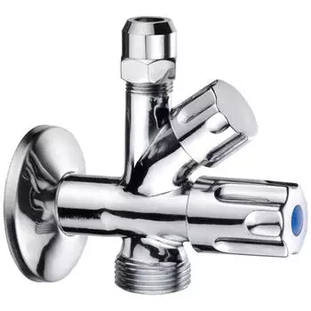 Cornat Maschinen-Eckventil 1/2" AG Messing verchromt mit R&uuml;ckflussverhinderer (TEC304501)