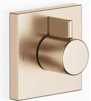 Dornbracht IMO UP-Zweiwege-Umsteller eckige Rosette 60x60mm Champagne geb&uuml;rstet (36200985-46)