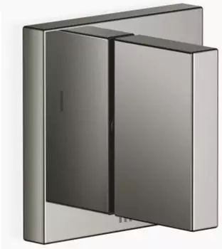 Dornbracht MEM UP-Dreiwege-Umsteller eckige Rosette 60x60mm Dark Chrome (36210782-19)