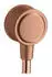 Hansgrohe Axor Montreux Fixfit Wandanschluss mit Rückflussverhinderer, Brushed Red Gold (16884310)