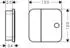 Hansgrohe Axor One Unterputz-Absperrventil 1 Verbraucher mattschwarz (45771670)