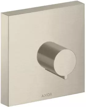 Hansgrohe ShowerSolutions Abstellventil Square Unterputz, eckig, Brushed Nickel (10972820)