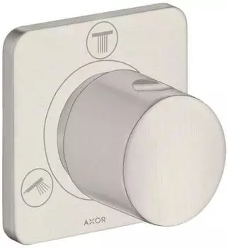 Hansgrohe Citterio M Trio/Quattro Ab- und Umstellventil Unterputz Edelstahl (34920800)