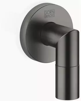 Dornbracht Wandanschlussbogen runde Rosette 55mm Dark Platinum matt (28450625-99)