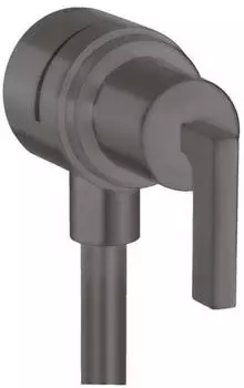 Hansgrohe AXOR Citterio Fixfit Stop Absperrventil mit Hebelgriffen, DN15 Brushed Black Chrome (39882340)