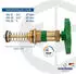 Schlösser KFR-Ventil-Oberteil DN20 G3/4 Messing, nichtsteigende Spindel (0018212000001)