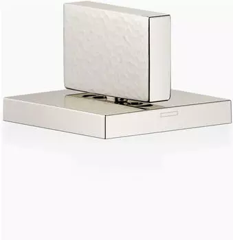 Dornbracht MEM Seitenventil linksschlie&szlig;end Hammerschlag (20004783-08)