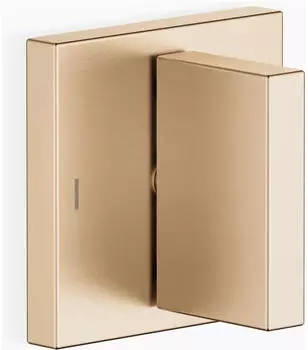 Dornbracht MEM UP-Zweiwege-Umsteller eckige Rosette 60x60mm Champagne geb&uuml;rstet (36200782-46)