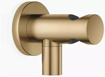 Dornbracht Wandanschlussbogen mit integriertem Brausehalter, runde Rosette 60mm (28490660-39)