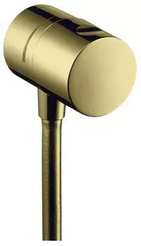 Hansgrohe AXOR Uno Wandanschluss mit Absperrventil, Polished Gold Optic (38882990)