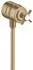 Hansgrohe Axor Montreux Fixfit Stop Absperrventil DN15, Kreuz, gebürstet Bronze (16882140)