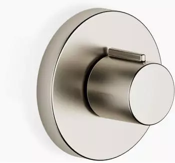 Dornbracht META Unterputzventil &frac12;" rechtsschlie&szlig;end Platin geb&uuml;rstet (36607660-06)