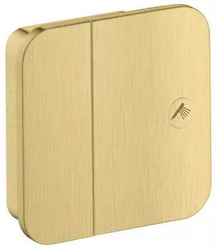 Hansgrohe Axor One Fertigmontageset Unterputz-Absperrventil 1 Verbraucher Brushed Brass (45771950)