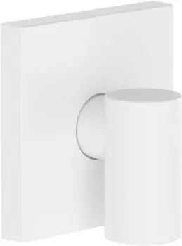 Hansgrohe FixFit Fine E Wandanschluss mit R&uuml;ckflussverhinderer, Mattwei&szlig; (28883700)