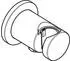Hansgrohe AXOR One Portereinheit rund, Stainless Steel Optic (48780800)
