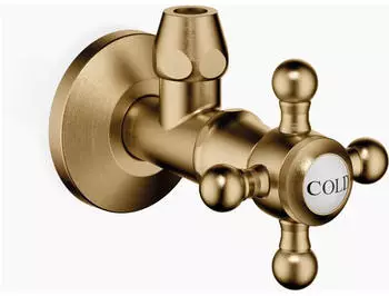 Dornbracht Madison Eckventil kalt 1/2" Dark Brass geb&uuml;rstet (22900360-39)