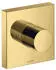 Hansgrohe Axor Starck Trio/Quattro Ab- und Umstellventil Unterputz, polished gold optic (10932990)