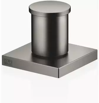 Dornbracht Zweiwege-Umstellung Wannenrand-/Fliesenrandmontage Dark Platinum geb&uuml;rstet (29140670-99)