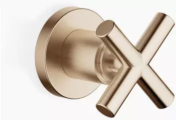 Dornbracht Tara Unterputzventil &frac12;" rechtsschlie&szlig;end, Light Gold geb&uuml;rstet (36607892-27)