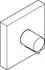 Hansgrohe ShowerSolutions Abstellventil 120/120 Square Unterputz, eckig, Brushed Brass (10972950)