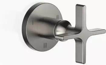 Dornbracht Vaia Unterputz 3-Wege-Umsteller Kreuzgriff Dark Platinum matt (36210809-99)