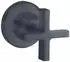 Hansgrohe Citterio Absperrventil Unterputz mit Kreuzgriff Brushed Black Chrome (39965340)