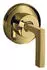 Hansgrohe Axor Citterio Absperrventil Unterputz mit Hebelgriff Polished Gold Optic (39960990)