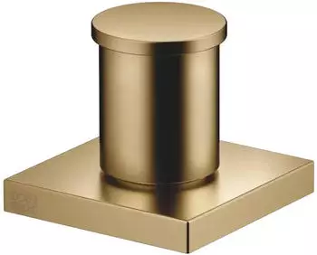 Dornbracht Zweiwege-Umstellung f&uuml;r Wannenrand-/Fliesenrandmontage Dark Brass geb&uuml;rstet (29140670-39)