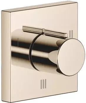 Dornbracht IMO UP Dreiwege-Umsteller, eckige Rosette 60x60mm, Champagne (36210980-47)