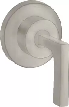 Hansgrohe Axor Citterio UP-Absperrventil Fertigmontageset mit Hebel, Edelstahl-Optik (39960800)