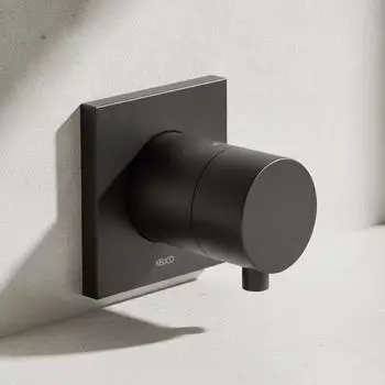 KEUCO IXMO Absperrventil Unterputz DN15, 1 Verbraucher, schwarz matt (59541371002)