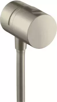 Hansgrohe Uno Fixfit Stop Schlauchanschluss mit Abstellventil Brushed Nickel (38882820)