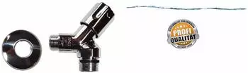 Quellmalz PUTEUS Ger&auml;teanschlussventil 1/2" mit Komfortgriff, Bel&uuml;fter und R&uuml;ckflussverhinderer (9942)