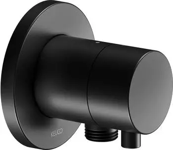 KEUCO IXMO Comfort Round Unterputz-Absperrventil DN15 mattschwarz (59541371101)