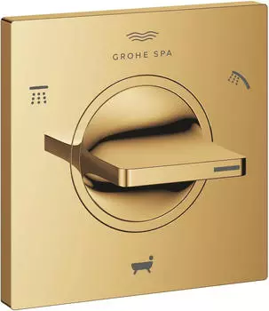 GROHE Allure 3-Wege-Umstellung Fertigmontageset cool sunrise (19590GL1)