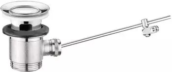 Cornat Excenter-Ablaufventil 1 1/4" mit Zugstange, verchromt (TEC317405)